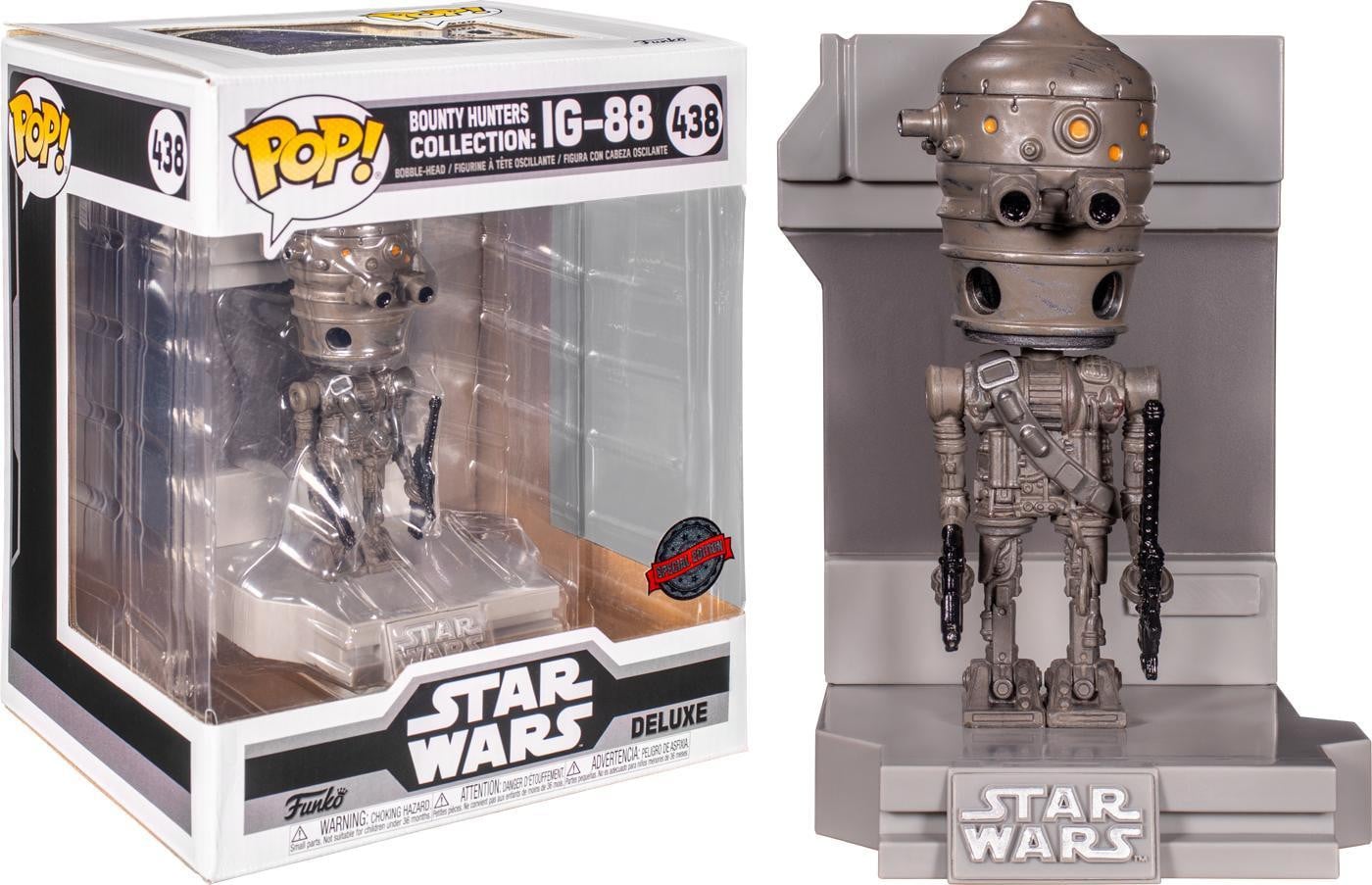 Funko Pop! Deluxe IG-88 Star Wars Jachtbazen exclusieve figuur