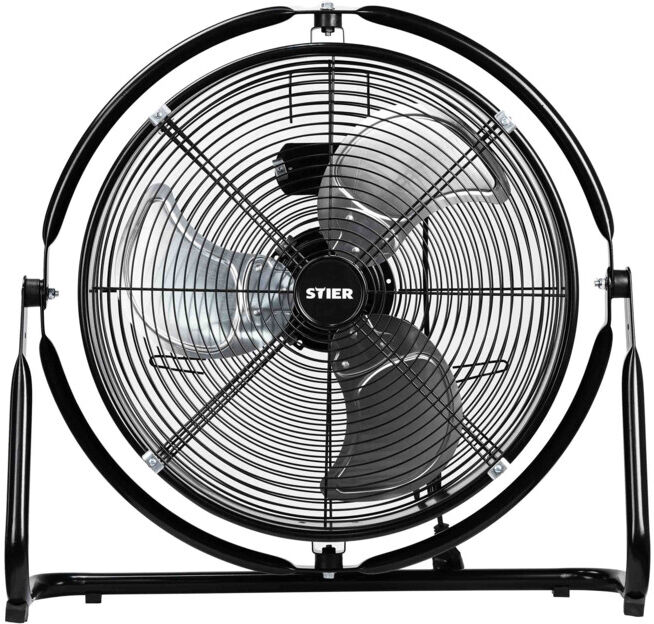 STIER Ventilateur de sol métallique, 140W (907578)