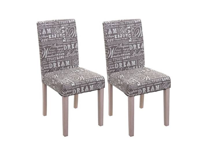 MCW Esszimmerstuhl Littau-b-2 (Set, 2 St), 2er-Set, Rutschfest durch Kunststoffuntersatz, Breite Sitzfläche