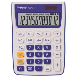 Rebell Tischrechner SDC912 violett/weiß