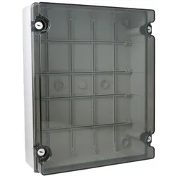 Abzweigkasten 380x300x120 IP66 Aufputz Abzweigdose Verbindungsdose hermetische Industriegehäuse 014.A.PK.VO M-L 014.A.PK.V0