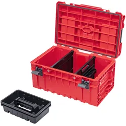 Tool Brothers, Sortimentskasten, Toolbrothers RHINO ONE 350 2.0 Profi RED ULTRA HD Custom Werkzeugkoffer modularer Organizer 585 x