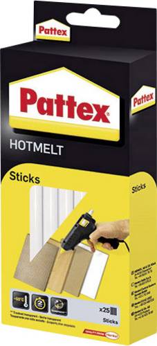 Pattex PTK56 Heißklebesticks 11mm 200mm Transparent 500g 25St.