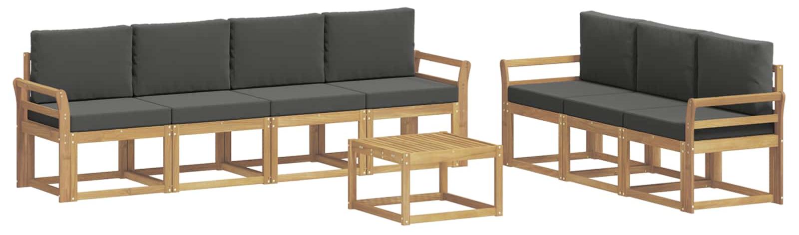 Outdoor-Sofagarnitur 7 pcs