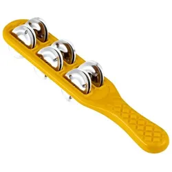 Nino Percussion NINO Molded ABS Jingle Stick, Perkussion, Gelb