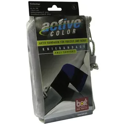 BORT Activecolor Kniebandage L schwarz 1 St