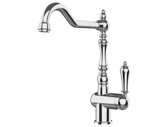 Systemceram Küchenarmatur Rubi, Chrom, Metall, 23.0x31.1x12.25 cm, flexible Anschlussschläuche, schwenkbarer Auslauf 360°, Küchen, Küchenausstattung, Küchenarmaturen