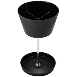 pieperconcept Schirmständer Basket anthrazit grau, Designer Hauke Murken, Sven Hansen, 50 cm