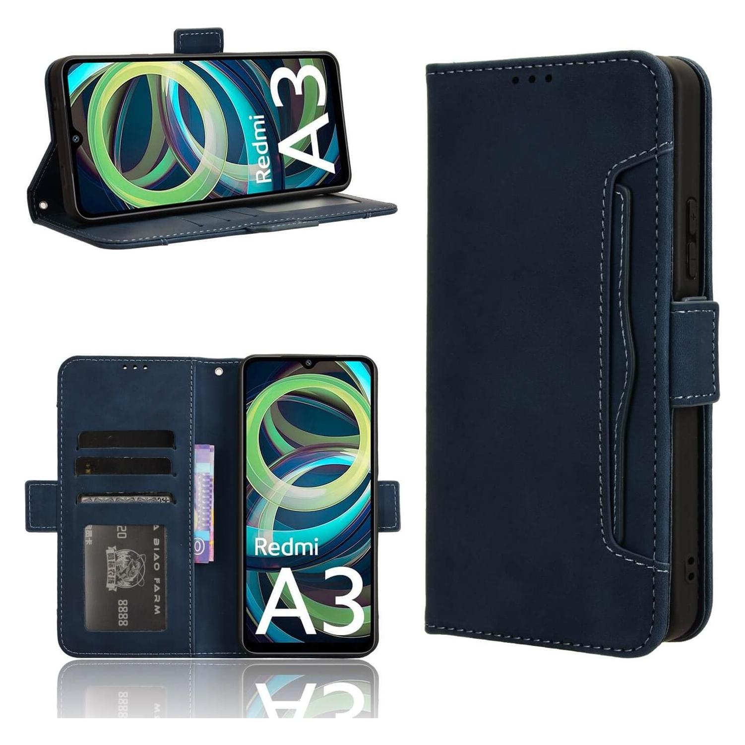 Cover-Discount Xiaomi Redmi A3 - Etui viele Kartenfächer (Xiaomi Redmi A3) (52440594)