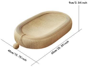 Uplift Essentials Ergonomic Sisal Lounge & Cat Scratcher Bed l