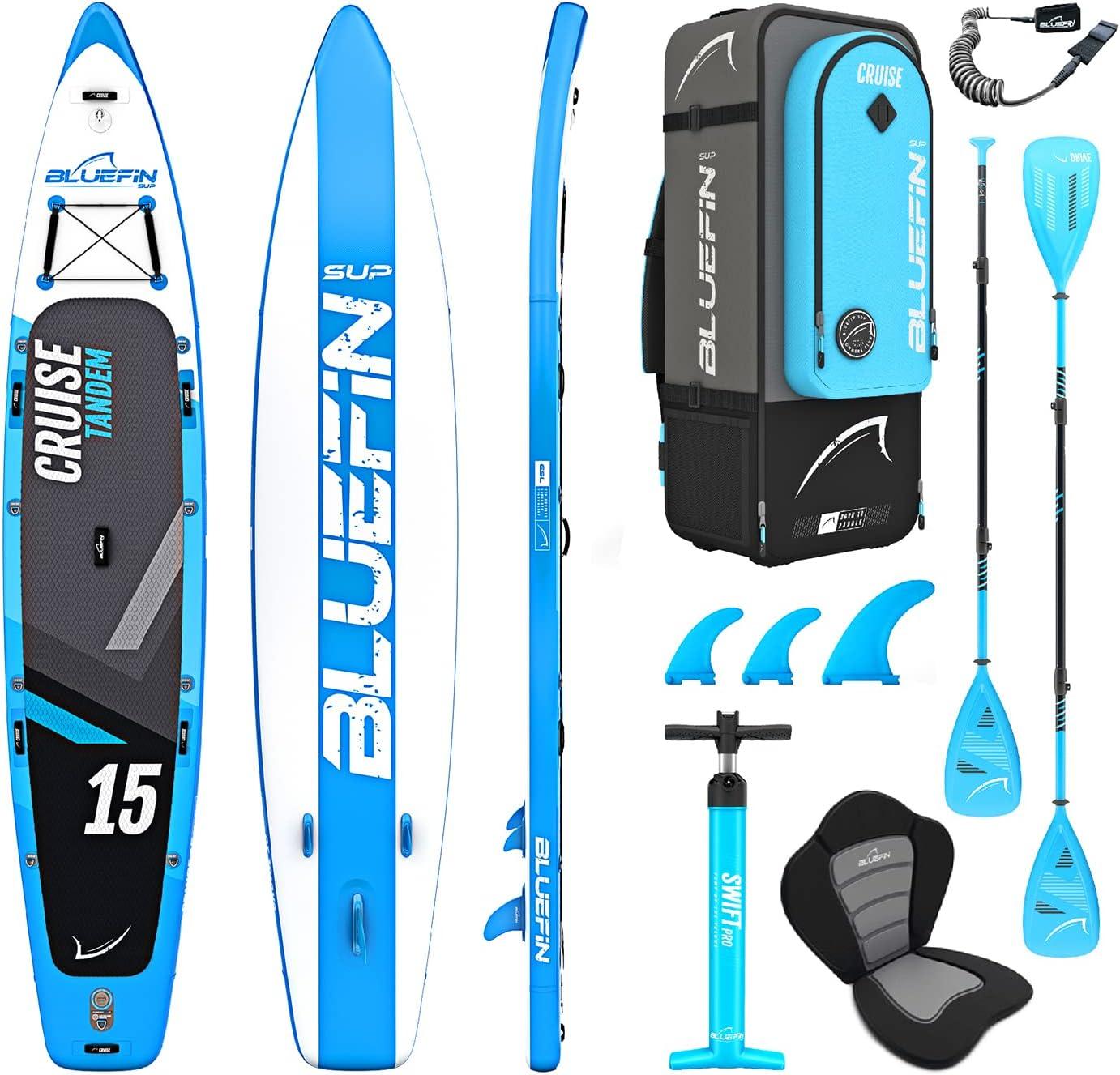Aufblasbares Stand-Up-Paddleboard - Premium-Allround-SUP-Set mit hoher Stabilität