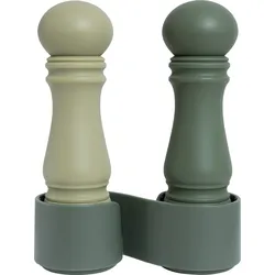 Mini Grinder Salz- und Pfeffermühlen grün 2 St.