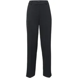 Tchibo - Komfort-Palazzohose mit Jacquard - Damen - Gr. 52 - anthrazit/jacquard