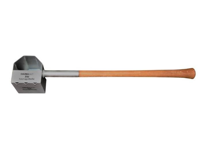 Saunagut Schöpfkelle SAUNAGUT® 3 W Saunagutkelle 330 ml mit Griff aus Eiche