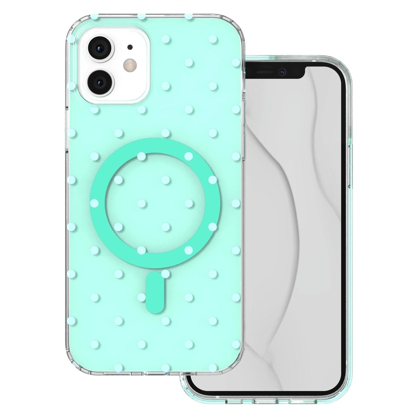OEM Bubble Dots Mag-Hülle für das iPhone 11, grün (Apple iPhone 11) (GSM277251)