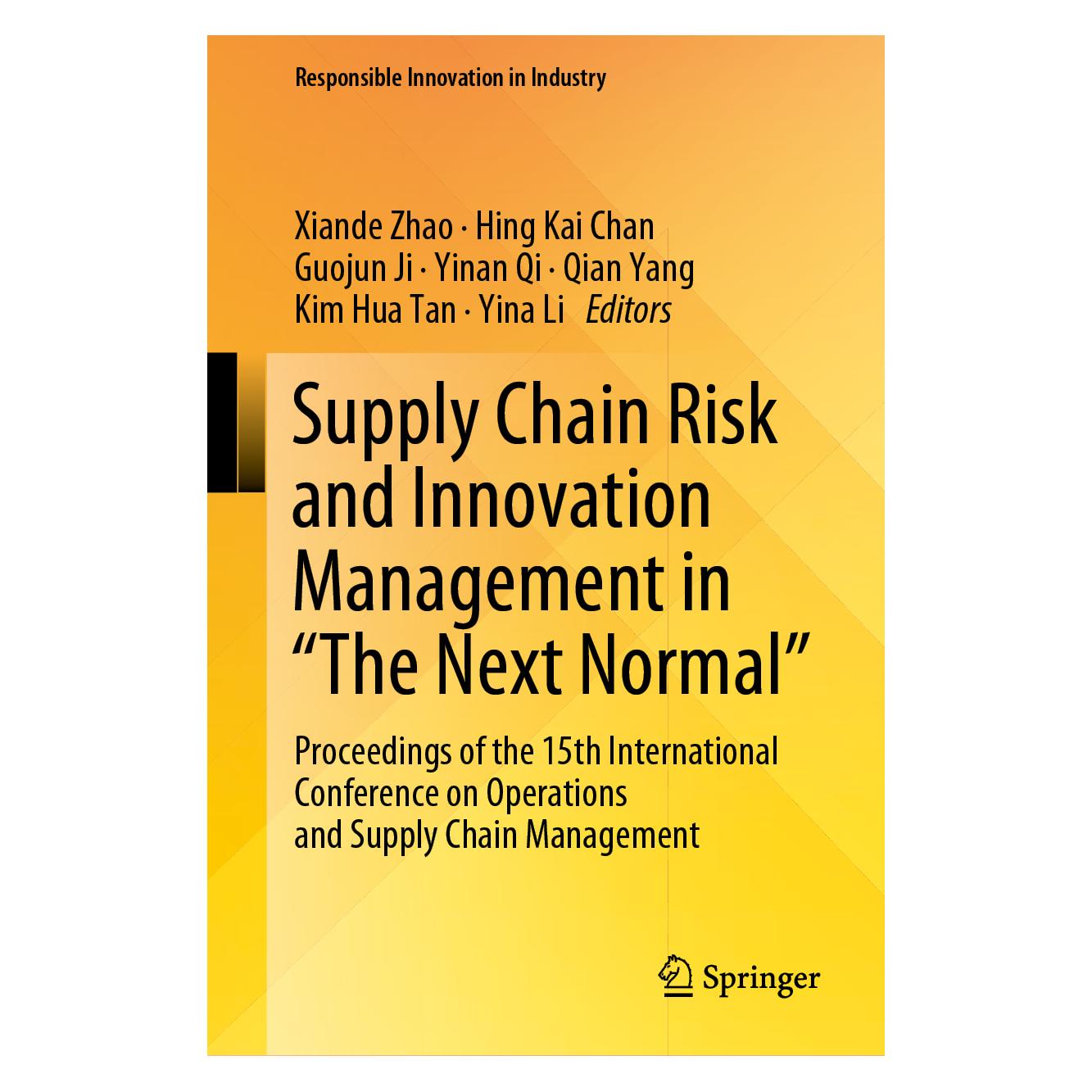 Springer Supply Chain Risk and Innovation Management in "The Next Normal" (61648591)