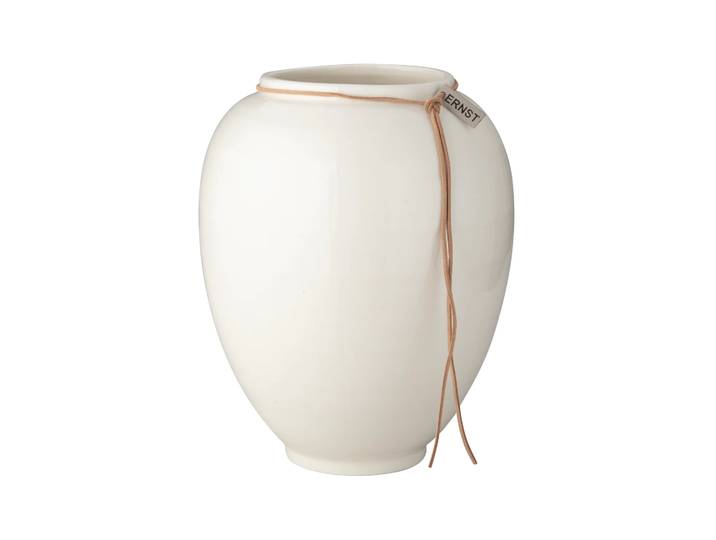 ERNST Vase Ernst vernis blanc 22 cm