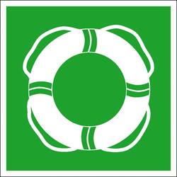 SafetyMarking 43.A3065 Hinweisschild Öffentliche Rettungsausrüstung Kunststoff (B x H) 200 mm x 200 mm 1 St.