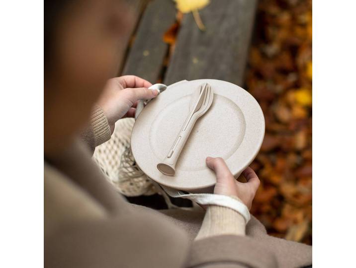 Lunchbox-Set Connect Box Ready Ø 21cm Beige/Sand