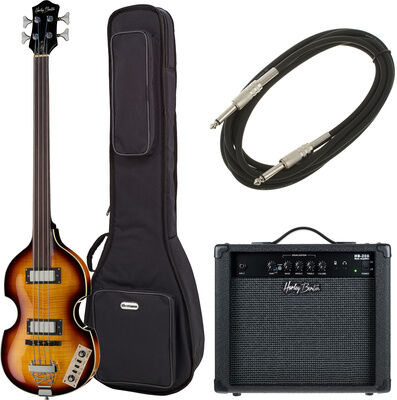 Harley Benton Beatbass FL VS Vintage Bundle Sunburst