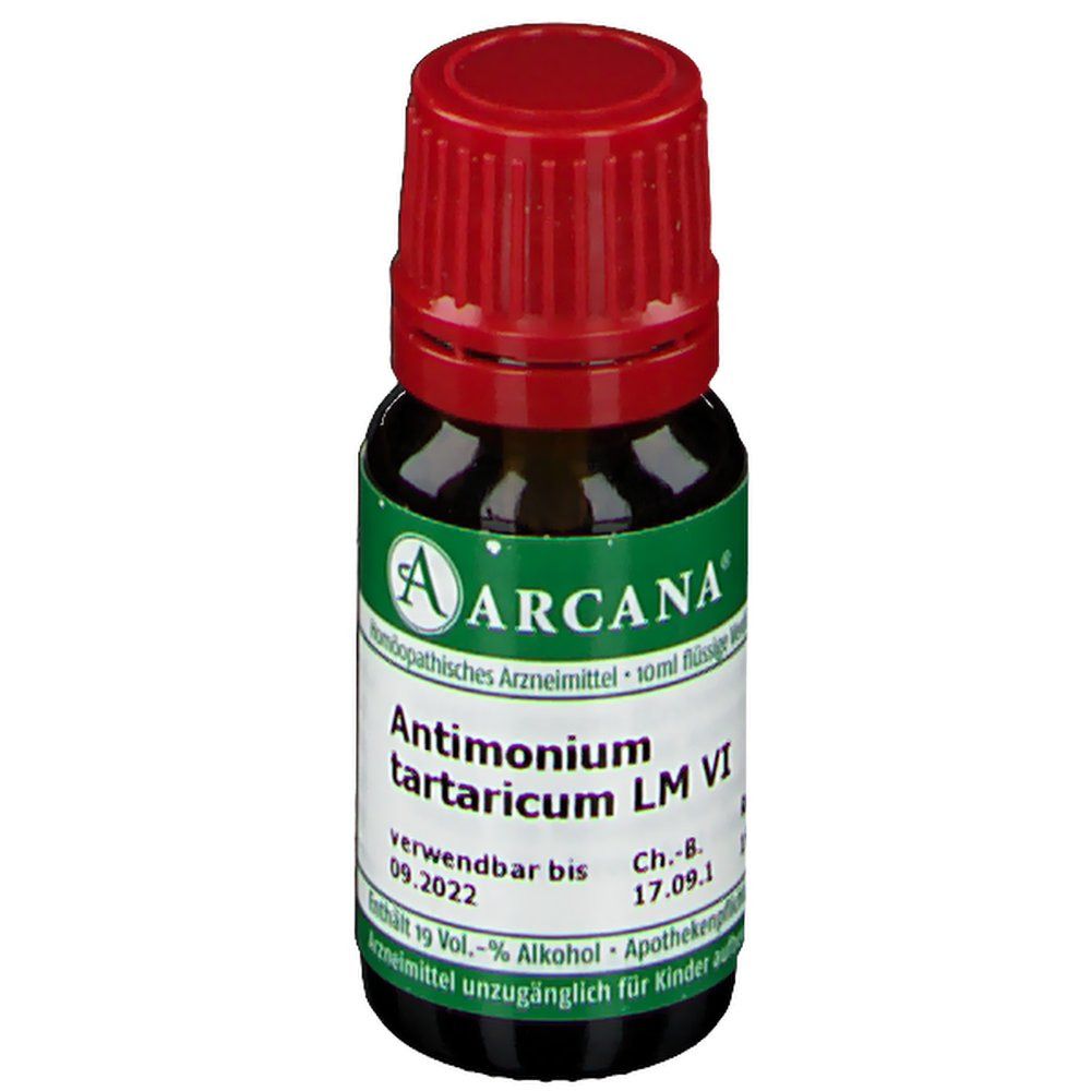 Antimonium Tartaricum LM 6 Dilution 10 ml