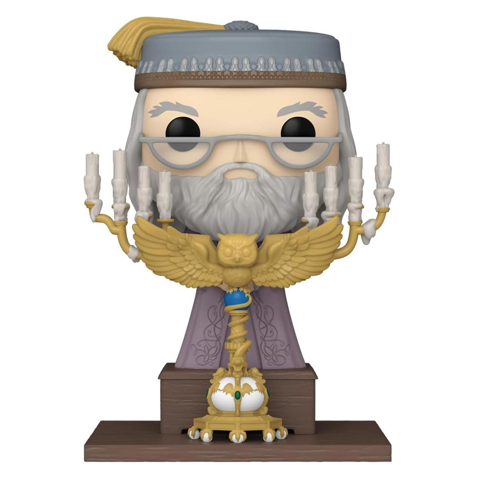 Funko Harry Potter POP! Deluxe Vinyl Figur Deluxe Dumbledore w/Podium 12 cm (OC76002)
