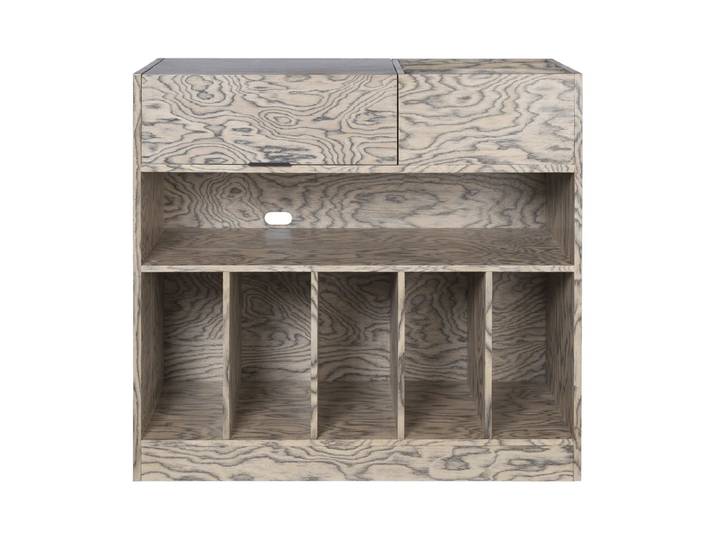 Ferm Living Cabri Medien-Schrank Grau, 86x45x81 cm