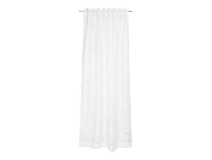Schöner Wohnen Fertigvorhang SW-Grain, Weiß, Getreide, 130x250 cm, für Stange und Schiene geeignet, Heimtextilien, Vorhänge, Fertigvorhänge