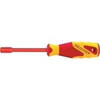 VDE-Steckschlüssel mit 3K-Griff, 7mm rot/gelb