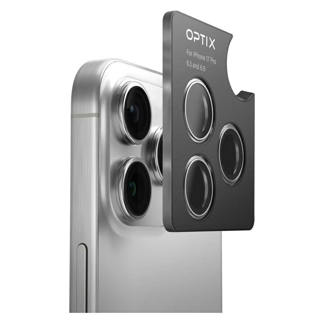Uniq Tempered Glass for Camera Lens Optix Aluminium Camera Lens Protector for iPhone Air with Applic (Apple iPhone Air) (UNIQ)