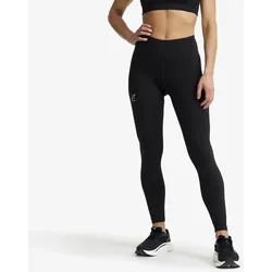 Flow High-waisted Leggings Damen Black, Größe:3XL - Outdoor Tights - Schwarz