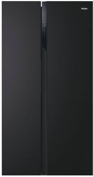 HAIER Frigorífico Americano  HSR3918ENPB  177,5x90,8x64,7 cm  528 L  E  Preto