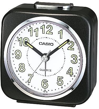 Quarzwecker CASIO "TQ-143S-1EF", schwarz, Wecker, Quarzwecker, Wecker, Reisewecker, Beleuchtung, Schlafzimmer, Geschenkidee