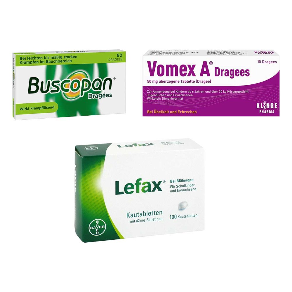 Magen-Darm-Set mit Lefax Kautabletten 08102103