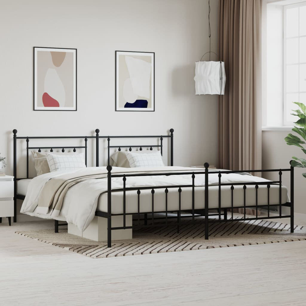 Brambly Cottage Aquinas Bed Black Split King