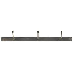 IB Laursen Hakenleiste aus Metall Brooklyn, 38,5 cm, 3 Haken