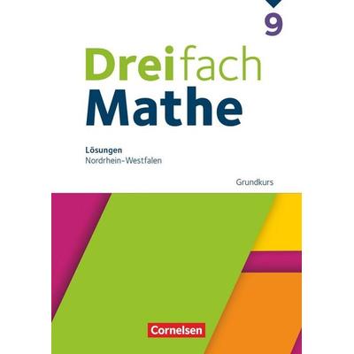 Dreifach Mathe - Nordrhein-Westfalen - Ausgabe 2022 - 9. Schuljahr, Zubehör von , Cornelsen Verlag, 978-3-06-043760-3