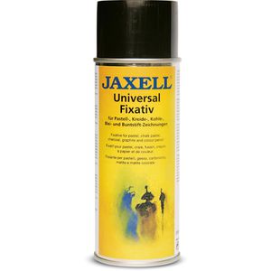 Jaxell Fixierspray 47500 Universal Fixativ, 400ml, Schutzlack für Pastell, Kreide & Bleistift, matt
