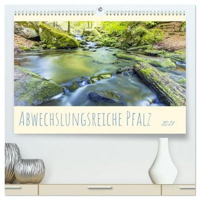 Abwechslungsreiche Pfalz (hochwertiger Premium Wandkalender 2027 DIN A2 quer), Kunstdruck in Hochglanz