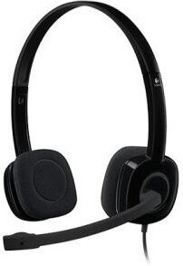 Auriculares Logitech H151 con Micrófono, Negro