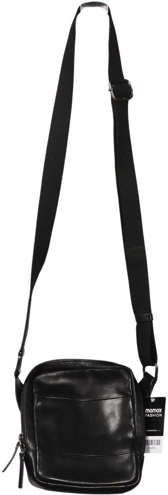 Leonhard Heyden Damen Handtasche klein Leder, Schwarz, kein / Etikett / Leder - Second Hand