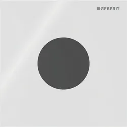 Geberit Typ 40 Abdeckplatte, rund für UR-Strg. IR, weiß