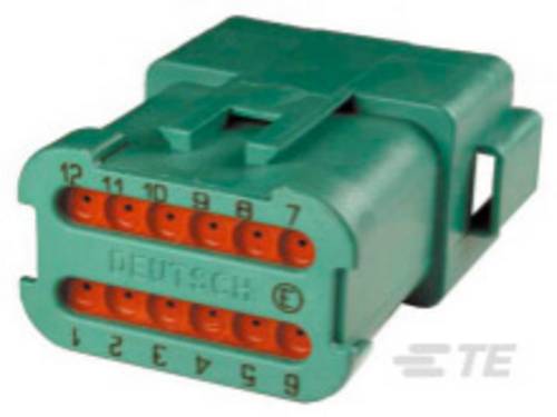 TE Connectivity Stiftgehäuse-Kabel DT Polzahl Gesamt 12 DT04-12PC-CE01 1St.