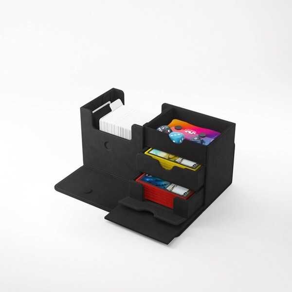 Gamegenic The Academic 133+ XL All-in-One Storage Box for Tabletop Gaming Accessories, Black/Black, Ages 3+, 1-4 Players