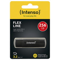 Flex Line 256 GB, USB-Stick schwarz, USB-C und USB-A