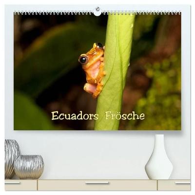 Ecuadors Frösche (hochwertiger Premium Wandkalender 2027 DIN A2 quer), Kunstdruck in Hochglanz