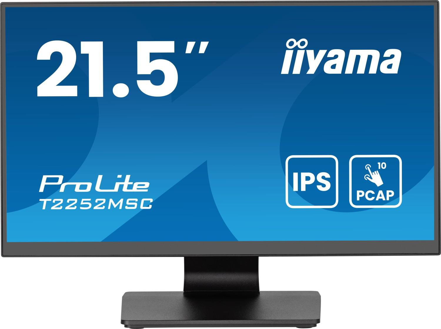 iiyama ProLite T2252MSC-B2AG 21.45 Zoll Full HD IPS LED 16:9 60 Hz Touch Monitor