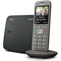 Gigaset CL660 (CH-Version), Telefon, Grau