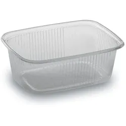 1000 Feinkost-/Rechteckbecher 200 ml aus PP - Klar und vielseitig einsetzbar