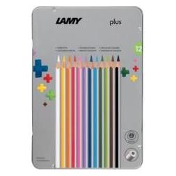 Lamy Dreikant-Buntstifte plus, 36er Metalletui ergonomische Dreieckform, matte Oberfläche, besonders (36x) (1226065)